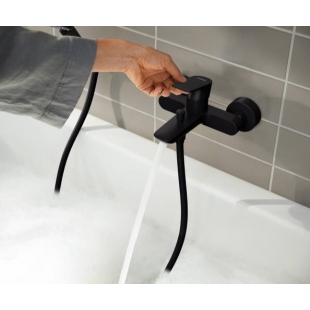 Смеситель Hansgrohe Rebris E для ванной. Matt Black 72450670