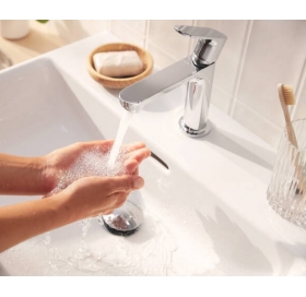 Смеситель Hansgrohe Rebris S 110 Coolstart для умывальника без д/к. Chrome 72520000