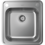 Кухонна мийка Hansgrohe S412-F400 на стільницю 480х520 із сифоном automatic 43335800