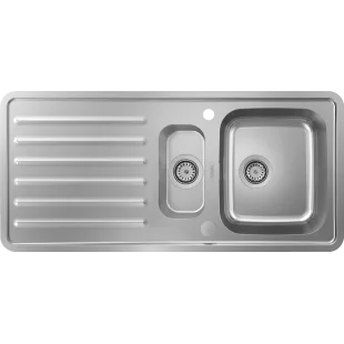 Кухонная мойка Hansgrohe S4113-F540 на столешницу 1075х505 с сифоном automatic 43339800