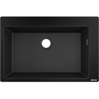 Кухонна мийка Hansgrohe S510-F660 77х51 Graphite Black 43313170