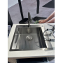 Кухонна мийка Hansgrohe S711-F450 на стільницю 2x35d 550х500 Stainless Steel (43305800) (виставковий зразок)
