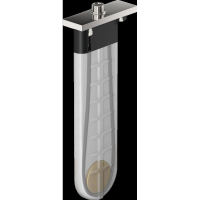 Шланг для душової лійки Hansgrohe SBox Square 1,45 м врізний в борт ванни 28010000