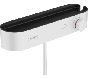 Термостат для душа Hansgrohe ShowerTablet Select, белый матовый 24360700