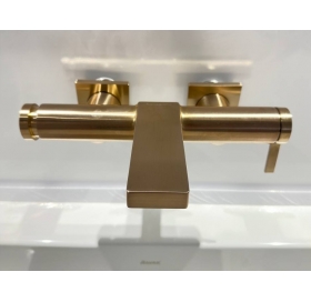 Смеситель Hansgrohe Tecturis E для ванны, Brushed Bronze (73420140)