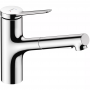 Змішувач для кухні Hansgrohe Zesis M33 з витяжним виливом, 74800000