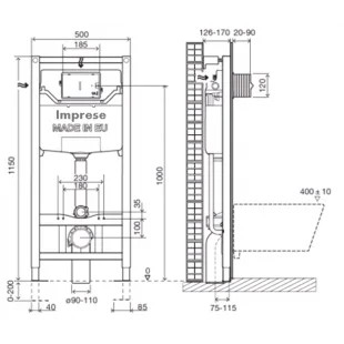 Комплект інсталяції Imprese 3в1, i8120