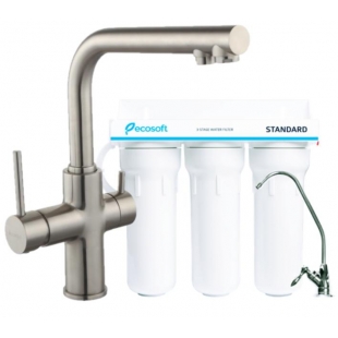 Смеситель для кухни Imprese Daicy, с системой очистки воды, 55009S-F+FMV3ECOSTD