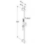 Душевой гарнитур Kludi Nova Fonte Puristic 2084005-15