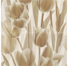 Панно Paradyz Coraline Tulipany бежевый 60x60 PRZ14002
