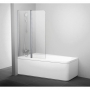 Шторы для ванны Ravak 10CVS2-100 L white+Transparent  990 x 1500, 7QLA0103Z1