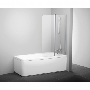 Штора для ванны Ravak 10CVS2-100 R bright alu+Transparent  990 x 1500, 7QRA0C03Z1