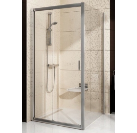 Стінка для душової кабінки Ravak BLIX BLPS - 100 Grape, профіль сатин, безпечне скло, 9BHA0U00ZG