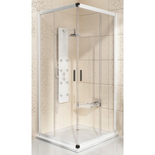 Квадратна душова кабіна Ravak BLIX BLRV2K-110 Білий TRANSPARENT, 1XVD0100Z1
