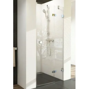 Душові двері Ravak BRILLIANT BSD 2 - 100 AL Transparent, хром, безпечне скло, 0ULAAA00Z1