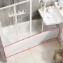  Панель для ванної кімнати Ravak BE HAPPY II 150 R (CZ99100A00U) SHOWROOM