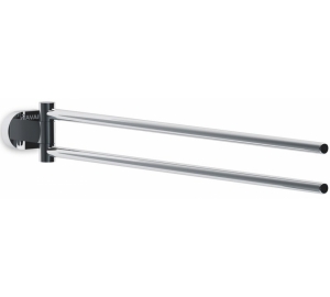 Подвійний рушникотримач, поворотний, Ravak CHROME, X07P319