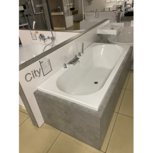 Комплект: Ванна акрилова прямокутна Ravak CITY 180х80 см C920000000 + CY00040000 + X01318 + X070060, C920000000US (Знижена в ціні позиція)