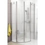 Кутова душова кабіна Ravak CHROME CSKK 4 - 80 Transparent, полірований алюміній, безпечне скло, 3Q140C00Z1