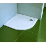 Піддон для душових кабін Ravak GALAXY ELIPSO Pro 90 Flat, напівкруглий, литий мармур, XA237711010