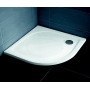 Піддон для душових кабін Ravak GALAXY ELIPSO Pro 90 Chrome, напівкруглий, литий мармур, XA247701010