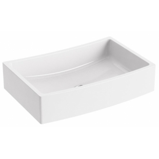Мебельная раковина Ravak FORMY 02 600 D white, без перелива, XJM01260000