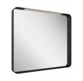 Зеркало Ravak STRIP I 900x700 чёрный с LED подсветкой