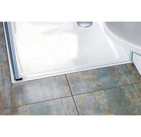 Піддон для душових кабін Ravak PERSEUS 90 PRO Chrome, квадратний, мармур литий, XA047701010