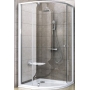  Кутова душова кабіна Ravak PIVOT PSKK 3 - 90 Transparent, скло,білий профіль, 37677101Z1