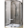  Кутова душова кабіна Ravak PIVOT PSKK 3 - 100 Transparent, полірований алюміній, 376AAC00Z1