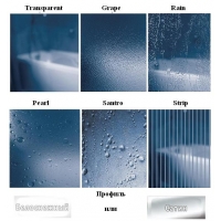 Душевая штора Ravak CHROME CRV 1 - 90 Transparent, полированный алюминий, безопасное стекло,1QV70C01
