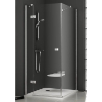 Стінка для душової кабінки Ravak SMARTLINE SMPS - 80 R Transparent, фурнітура хром, безпечне скло