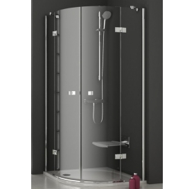 Напівкругла душова кабіна Ravak SMARTLINE SMSKK 4 - 90 Transparent, безпечне скл..