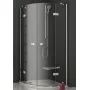 Душевая штора Ravak SMARTLINE SMSKK 4 - 90 Transparent, безопасное стекло, профиль хром, 3S277A00Y1