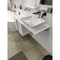 Комплект Мебели Ravak Balance SD 120 см: Тумбочка со столешницей  + Умывальник + Смеситель + Зеркало + Крепление для столешницы +  Полотенцедержатель X000001367K
