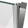 Душові двері Ravak Cool COSD2-110 Transparent, Хром, безпечне скло, X0VVDCA00Z1