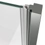 Душові двері Ravak Cool COSD2-100 Transparent, Хром, безпечне скло, X0VVACA00Z1