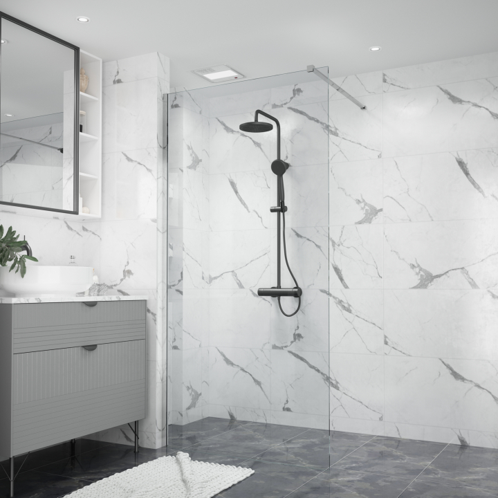 Душова стінка Ravak Walk In Wall- 80 v.200 Полір. алюм. Transparent RKUC500016