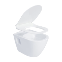 Сиденье для унитаза Ravak WC Endo RimOff, дюропласт, микролифт, с креплением , X01722