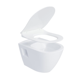 Сиденье для унитаза Ravak WC Endo RimOff, дюропласт, микролифт, с креплением , X01722