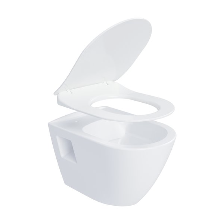 Сиденье для унитаза Ravak WC Endo RimOff, дюропласт, микролифт, с креплением , X01722