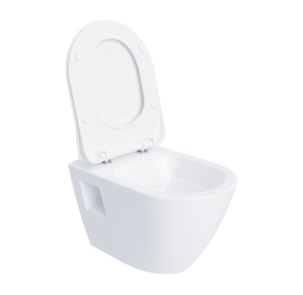 Сиденье для унитаза Ravak WC Endo RimOff, дюропласт, микролифт, с креплением , X01722