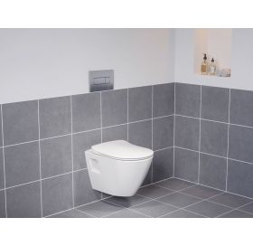 Подвесной унитаз Ravak WC Endo RimOff, белый, X01933