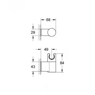 Держатель для душа  GROHE RAINSHOWER, 27055000