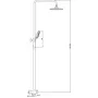 Подвижная душевая штанга Ravak DS 090.00, X07P232
