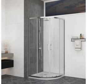 Душова Кабіна Ravak SLCP4-90, полірів. алюміній + TRANSPARENT, RKUC500026