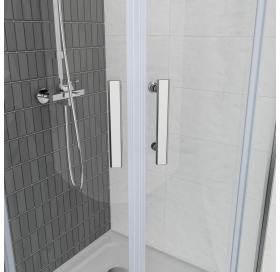 Душова Кабіна Ravak SLCP4-90, полірів. алюміній + TRANSPARENT, RKUC500026