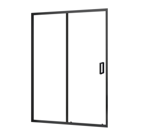 Душові двері Ravak SLDP2-120 чорний+transparent RKUC500033