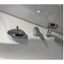 Набір: акрилова ванна + лобова панель + ноги ванни + кріплення для панелі + сифон + змішувач + завіса для ванни + тримач для завіси Ravak Rosa II 170 C221000000K