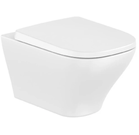 Подвесной унитаз Roca Airos Vortex с сиденьем soft-close  A34HC10000